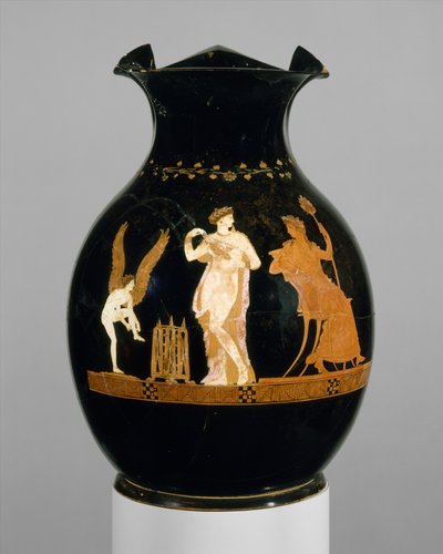 Terrakotta-Oinochoe, ca. 350 v. Chr. von Greek